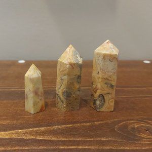 🔥 Sale 🔥 Crazy Lace Agate Towers - Priced per Each